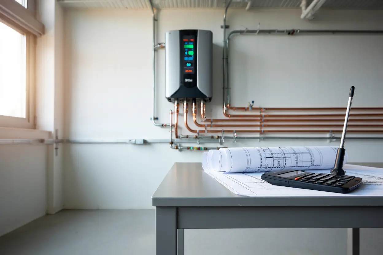 Installation pompe à chaleur air-eau