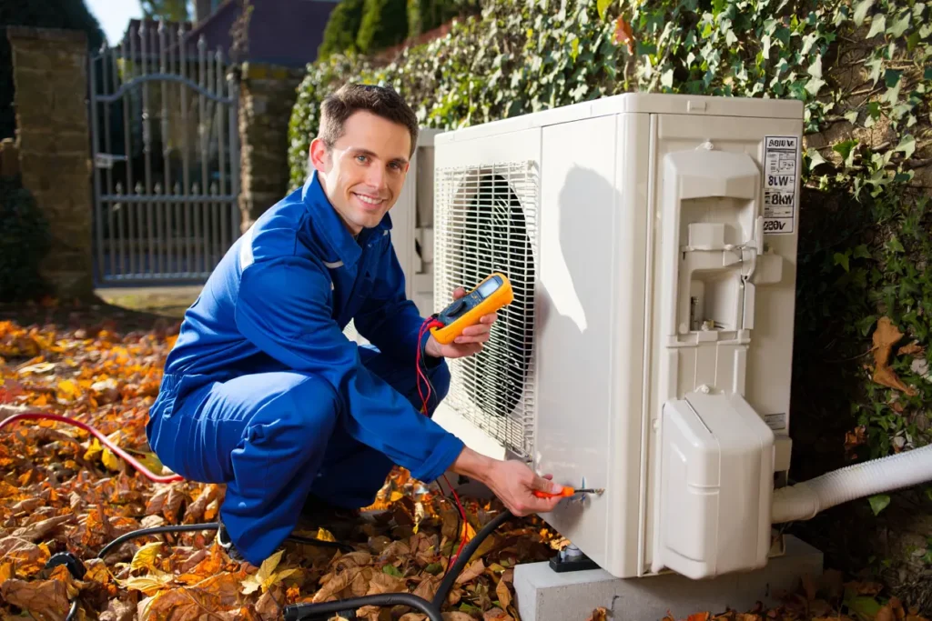 Entretien professionnel d'une pompe à chaleur