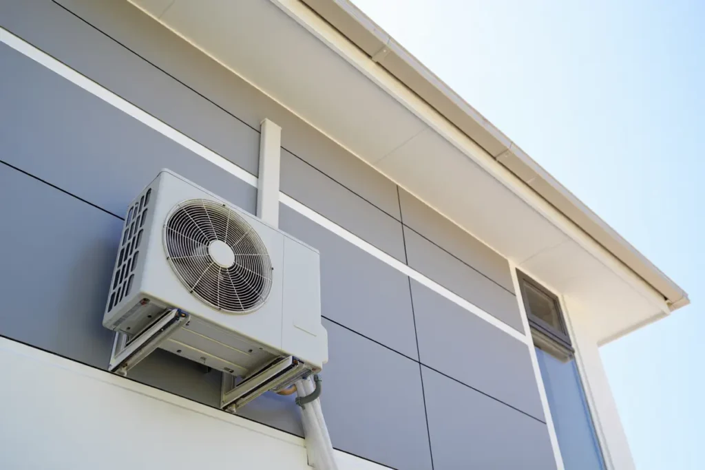 Pompe à chaleur air-eau installée