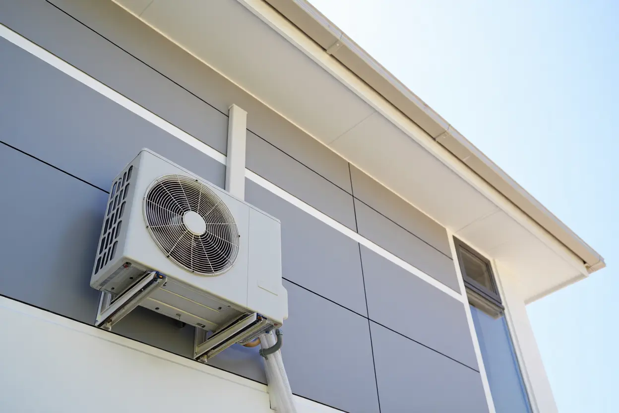 Pompe à chaleur air-eau installée