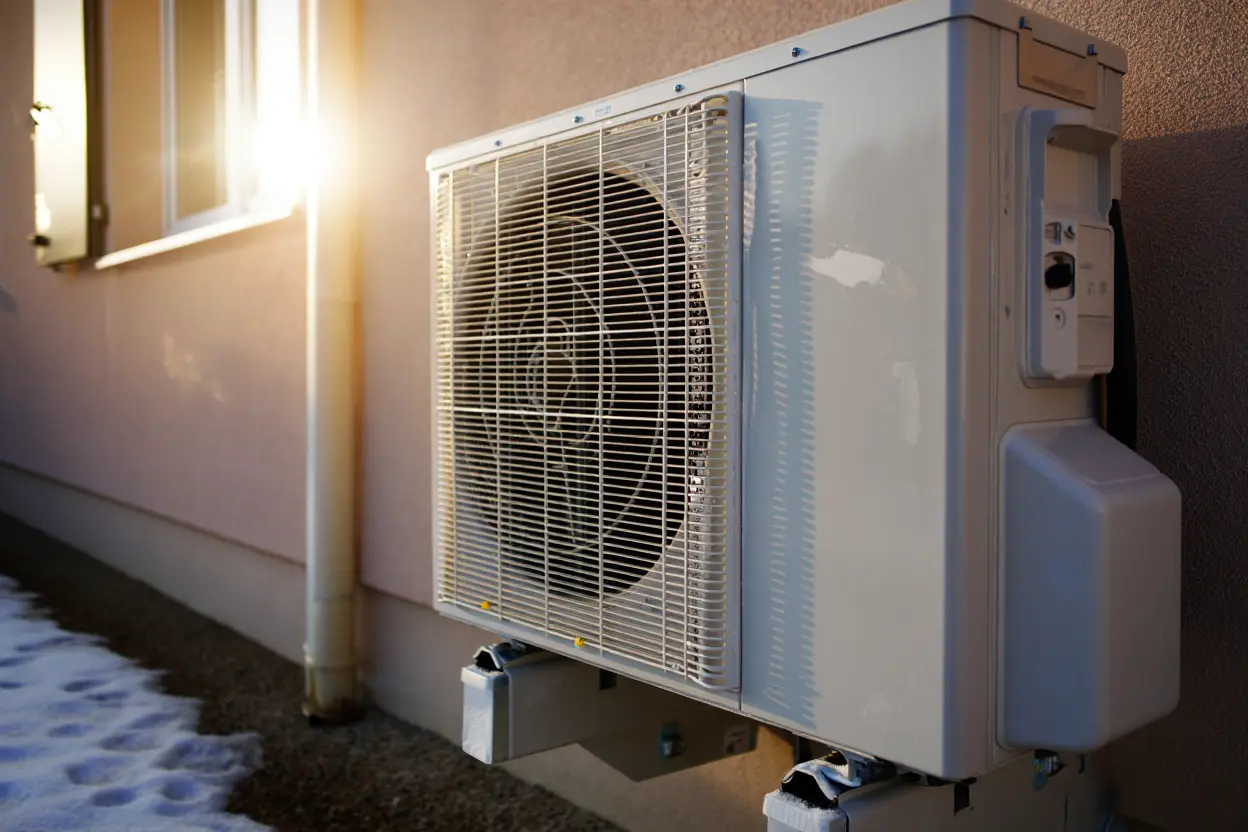 Pompe à chaleur en hiver