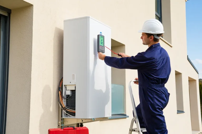 Mesure du COP d'une pompe à chaleur