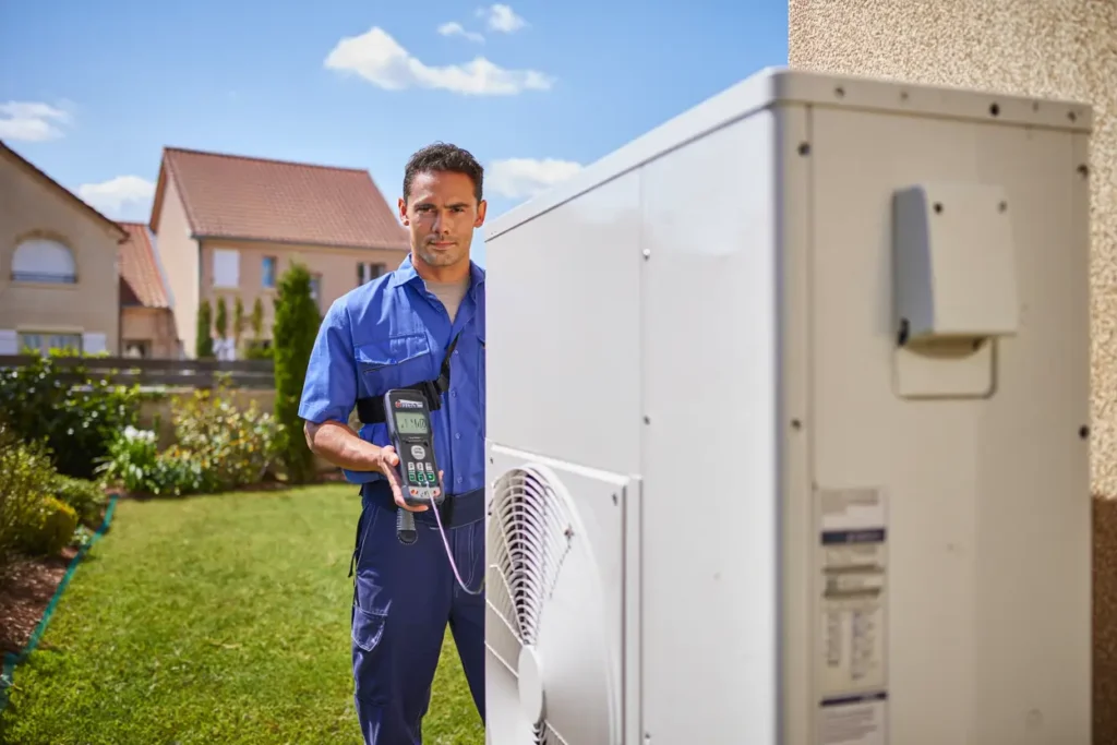 Mesure acoustique pompe à chaleur