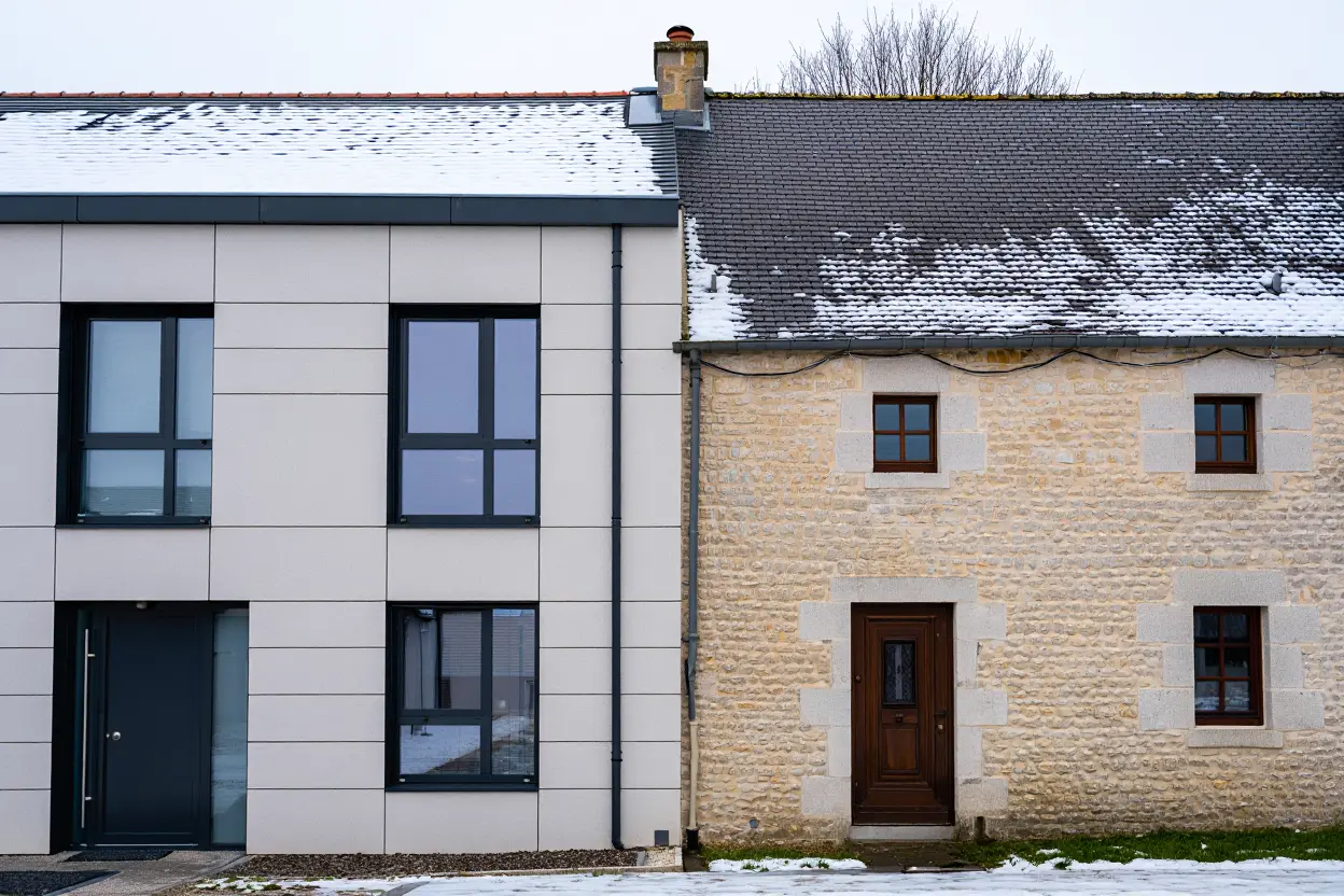 Comparaison isolation logements