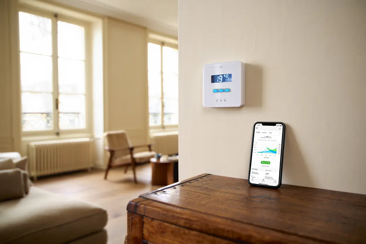 Thermostat connecté optimisation consommation