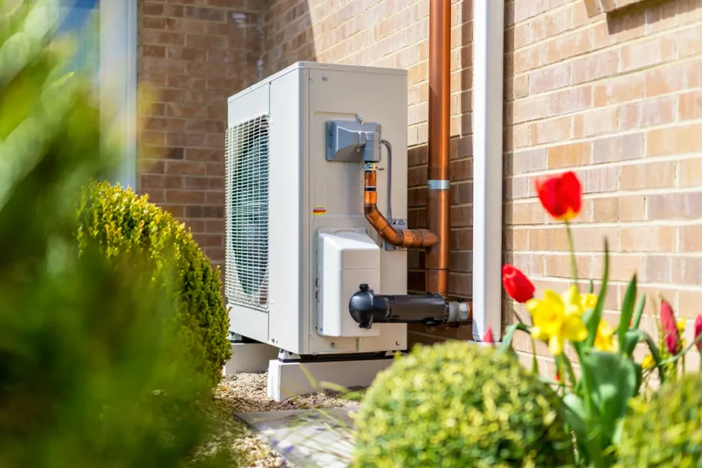 Installation d'une pompe à chaleur air-eau