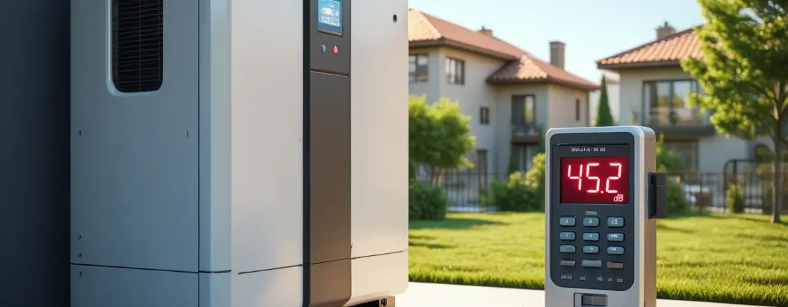 Mesure acoustique pompe à chaleur