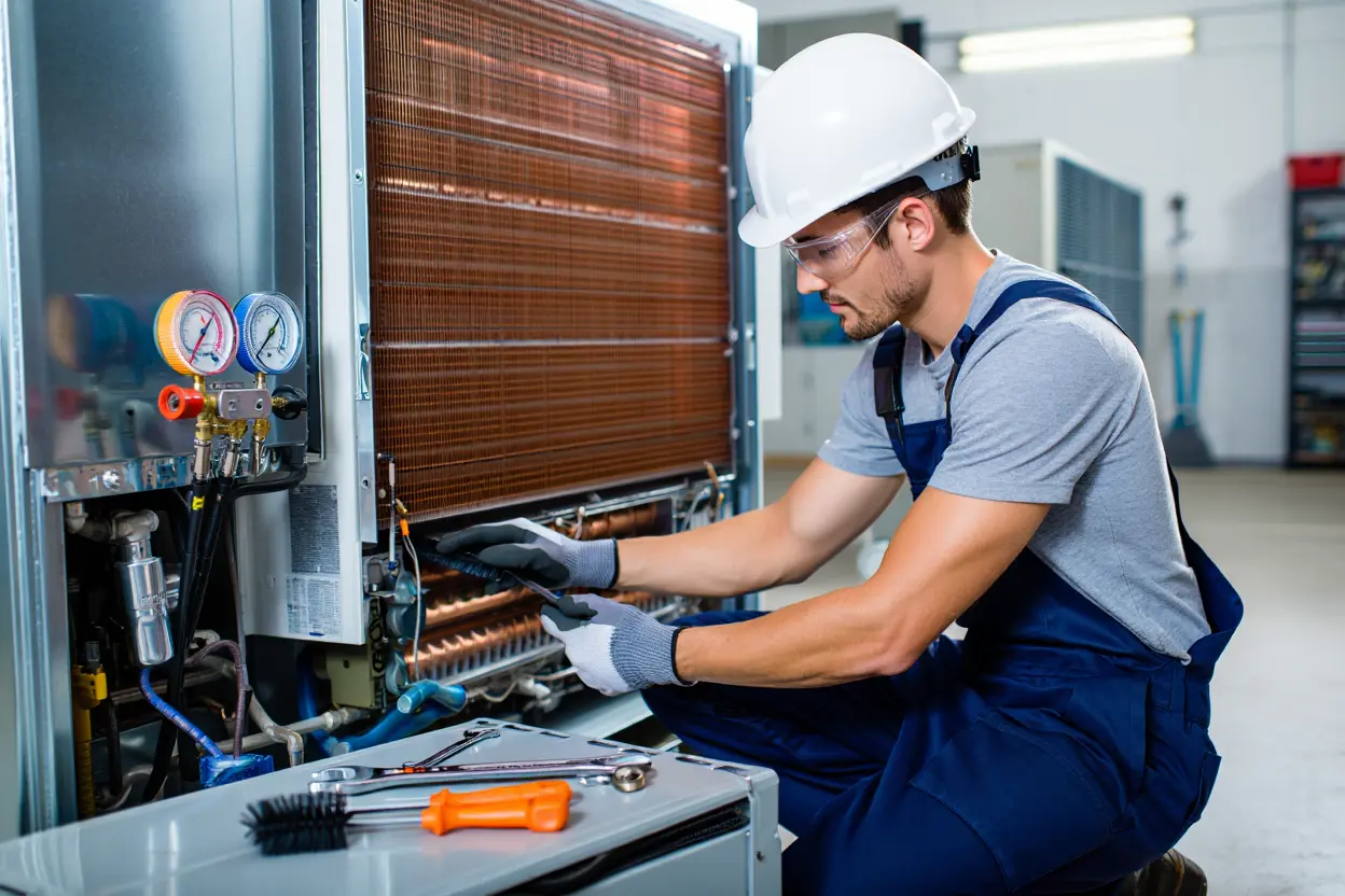 Opérations techniques entretien pompe à chaleur