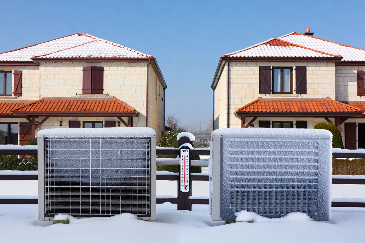 Impact température sur performance pompe à chaleur