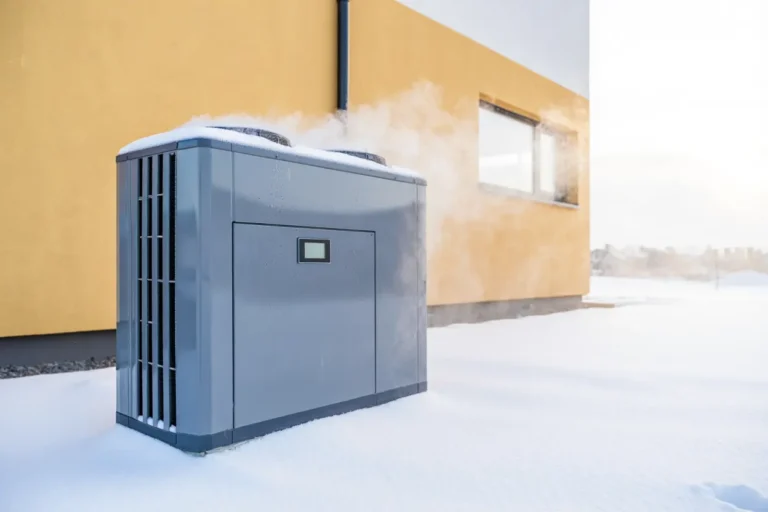 Unité extérieure de pompe à chaleur fonctionnant par grand froid