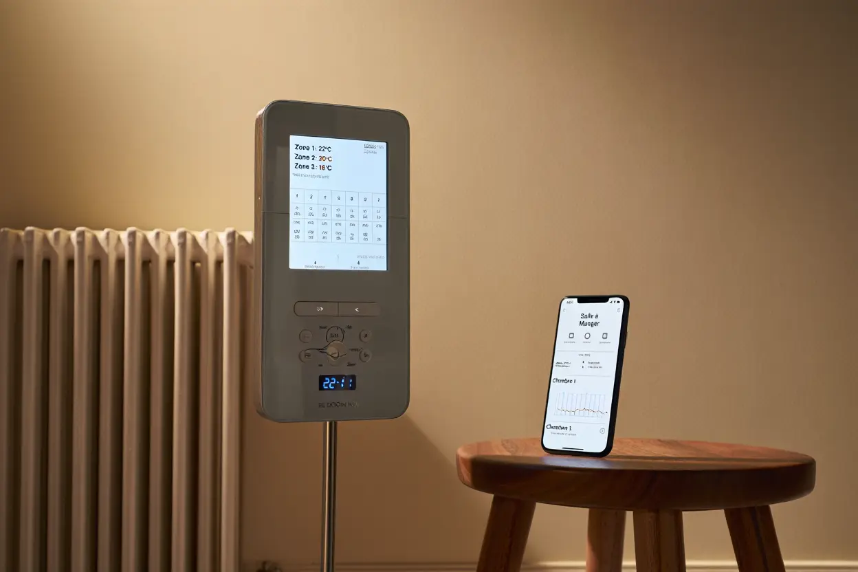 Thermostat programmable avec réglages personnalisés