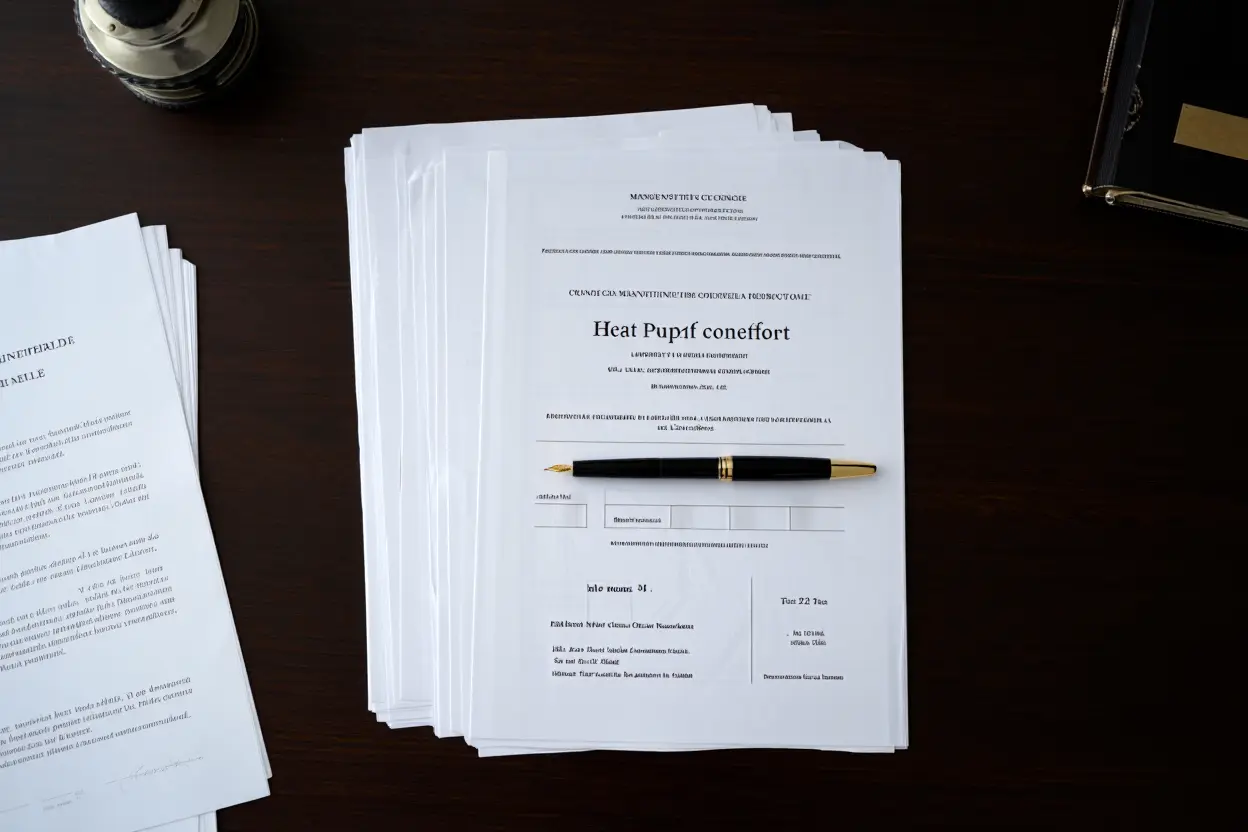 Attestations d'entretien pour transaction immobilière