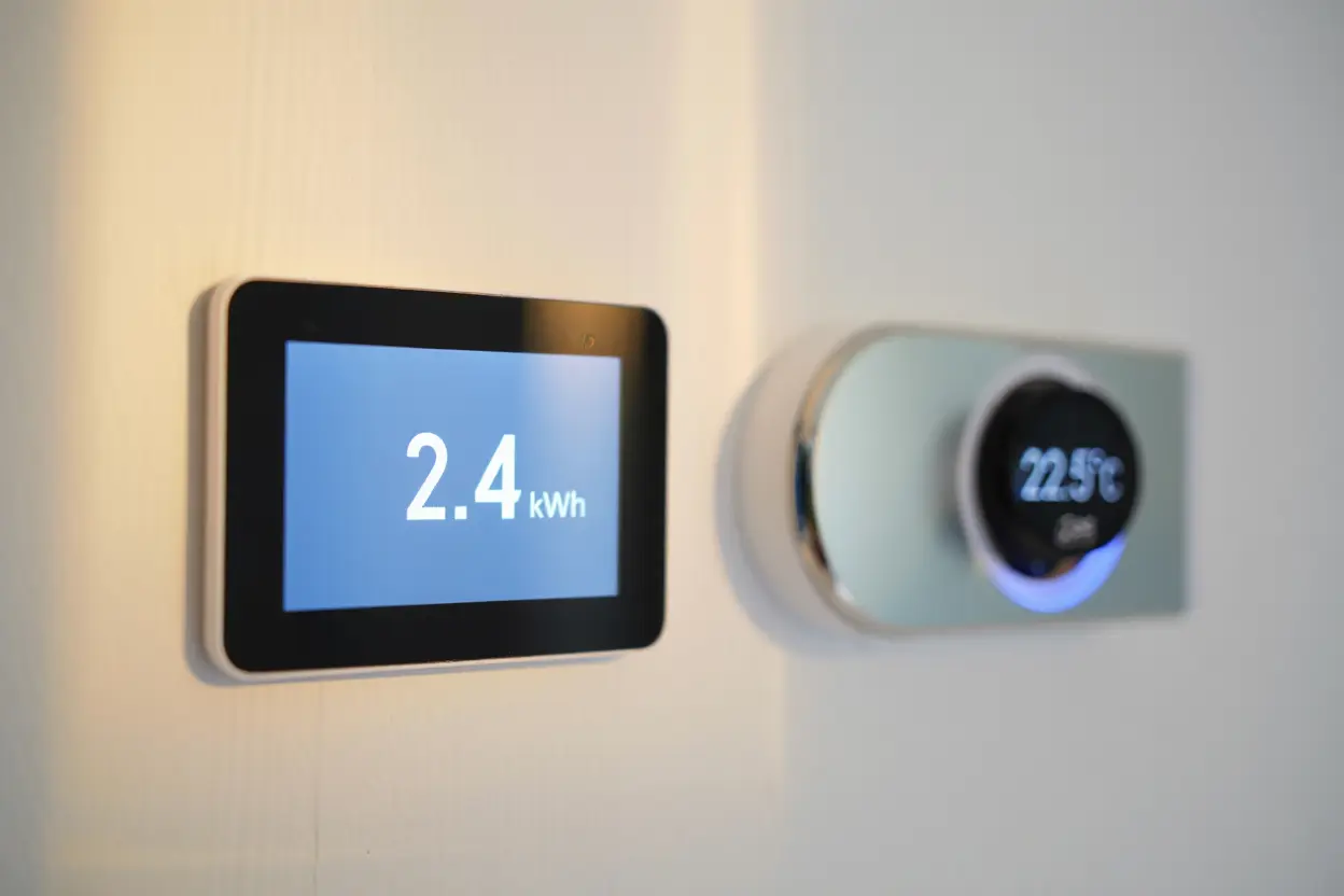 Compteur électrique mesurant la consommation d'une PAC