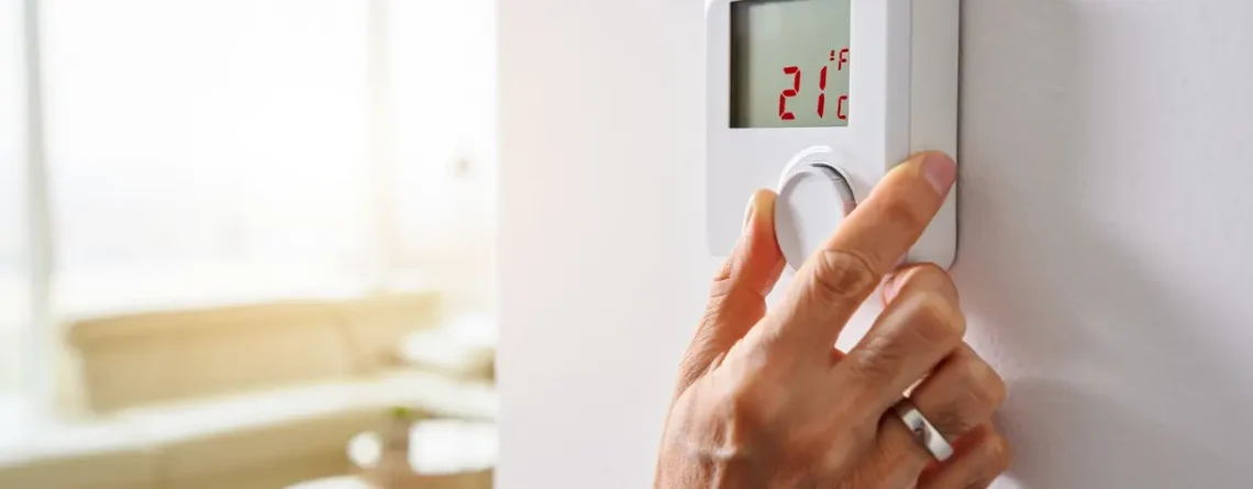 Thermostat indiquant température excessive