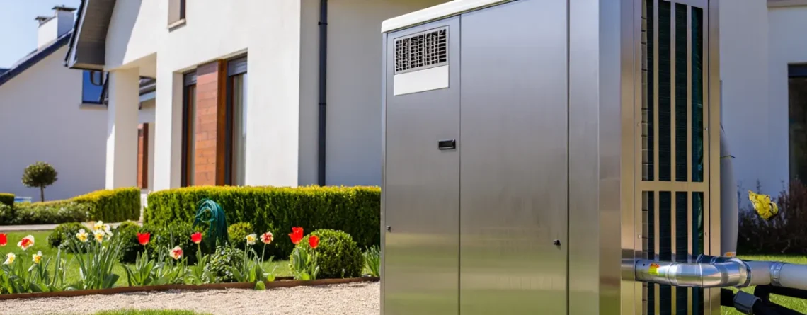 Pompe à chaleur air-eau installée