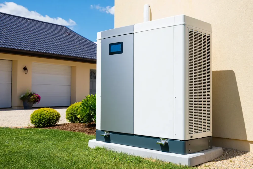 Pompe à chaleur piscine bien positionnée