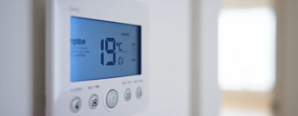 Thermostat programmable pour chauffage au gaz