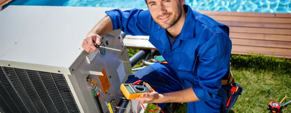 Installation pompe à chaleur piscine