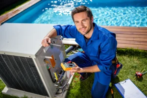 Installation pompe à chaleur piscine