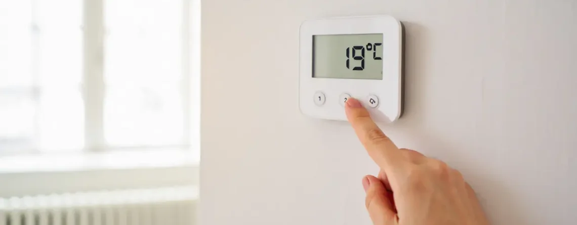 Réglage thermostat chauffage hiver