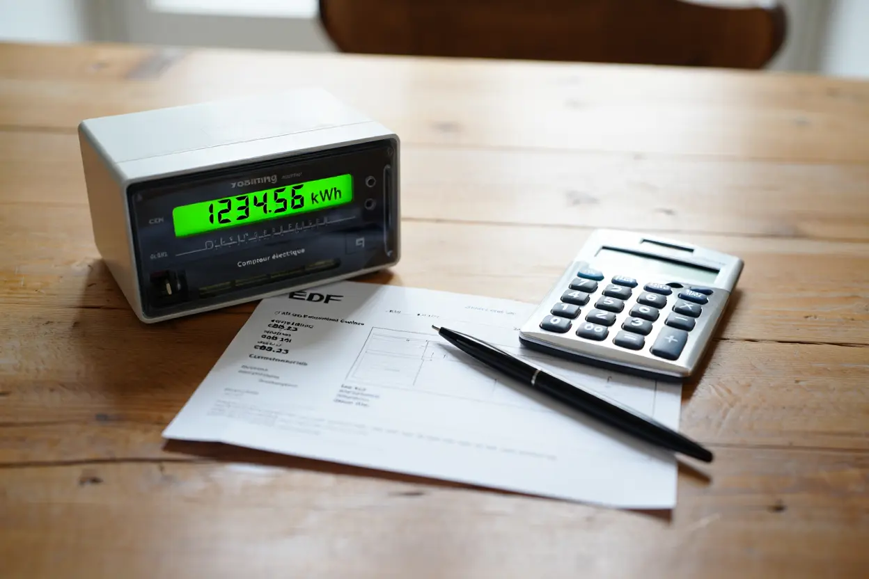 Compteur électrique et facture de chauffage