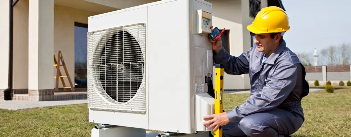 Installation unité extérieure pompe à chaleur