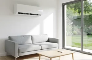 Unité intérieure de climatiseur split en salon