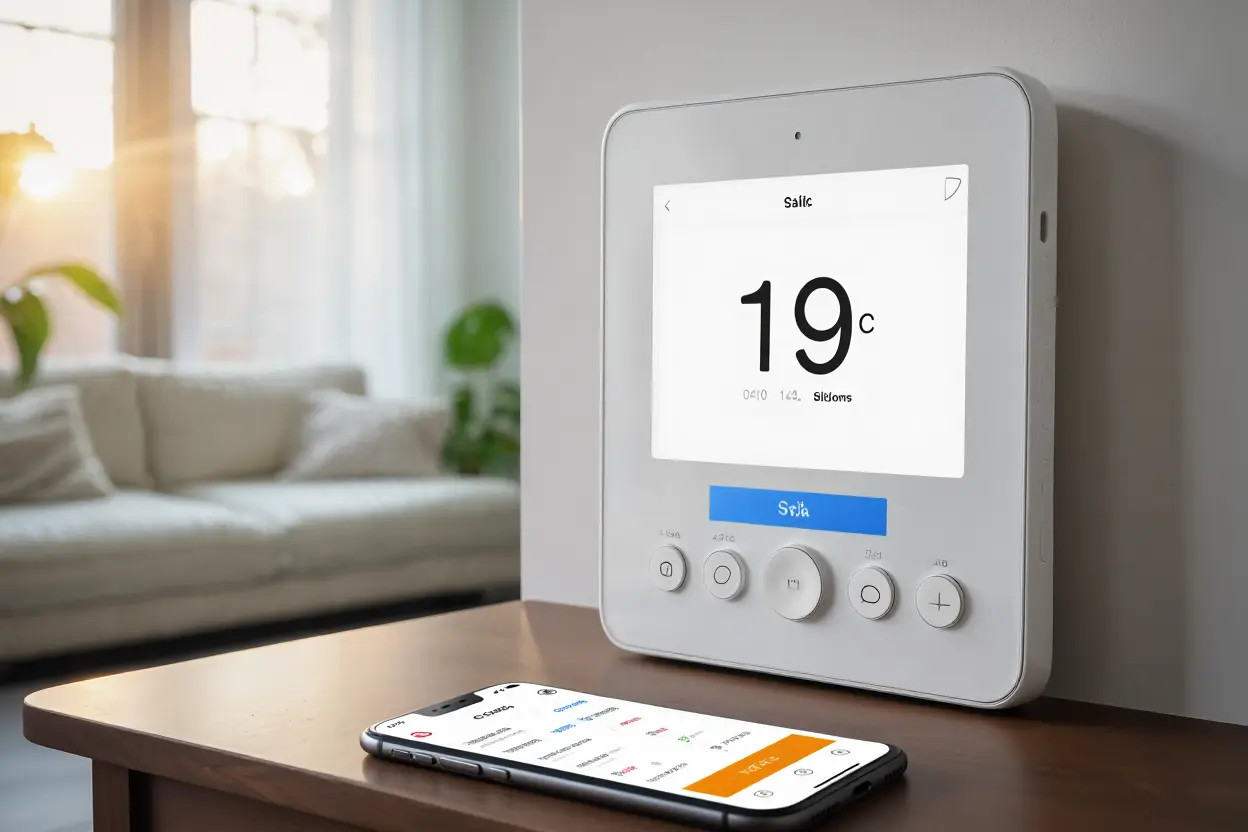 Thermostat connecté programmable