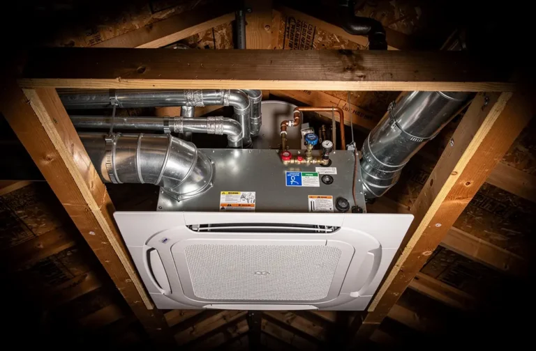 Unité plenum gainable dans les combles