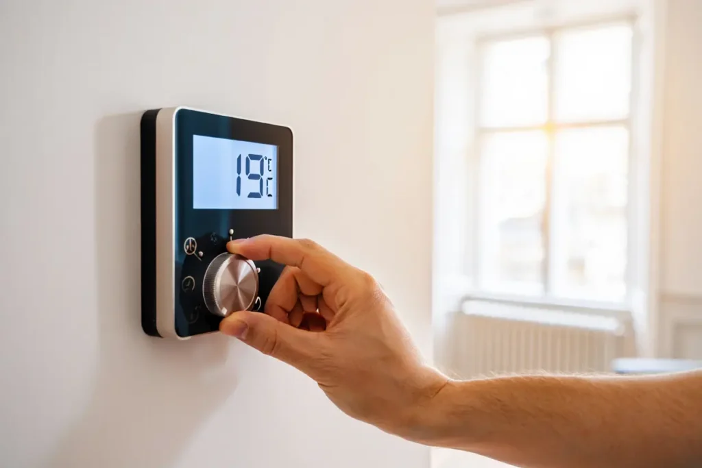 Réglage du thermostat pour économiser l'énergie