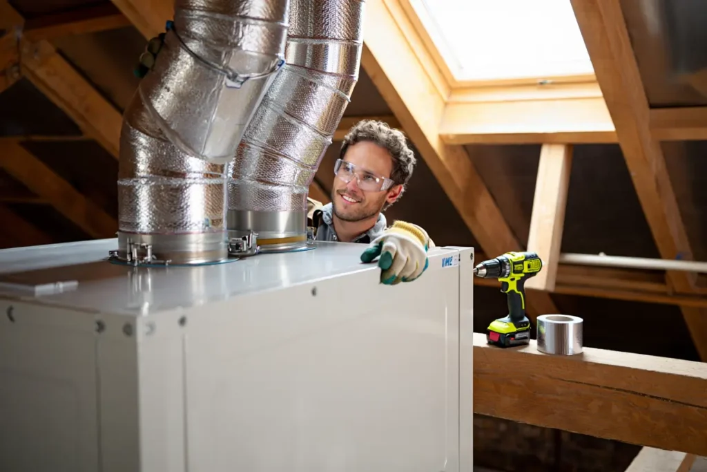 Installation VMC double flux par professionnel