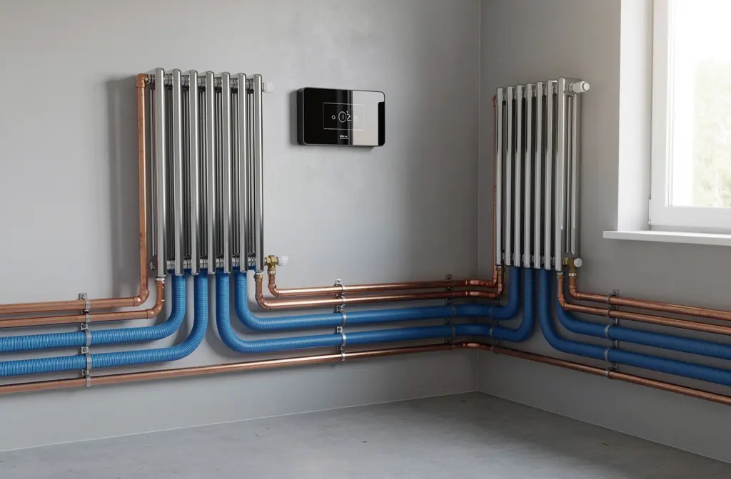 Pompe à chaleur et radiateurs basse température