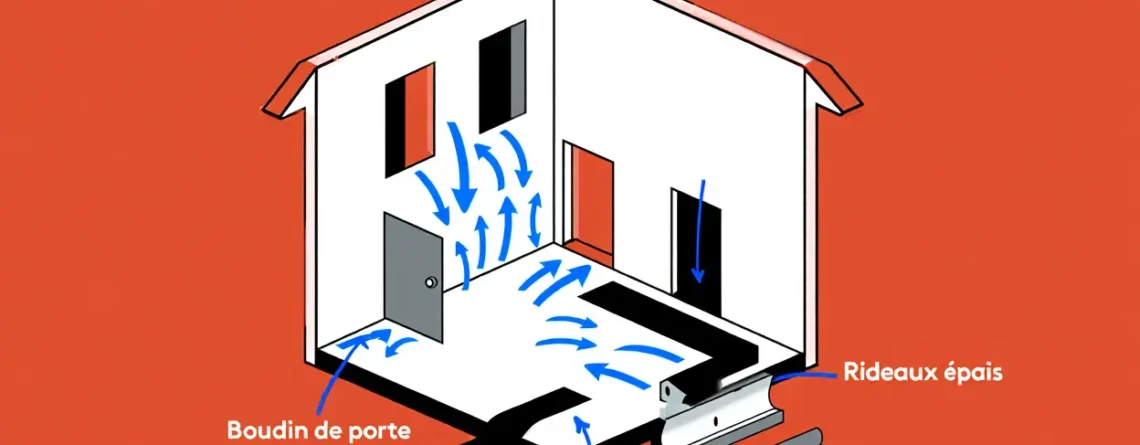 Schéma d'isolation gratuite d'une maison