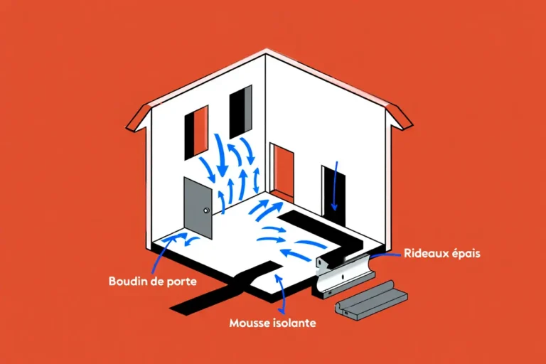 Schéma d'isolation gratuite d'une maison