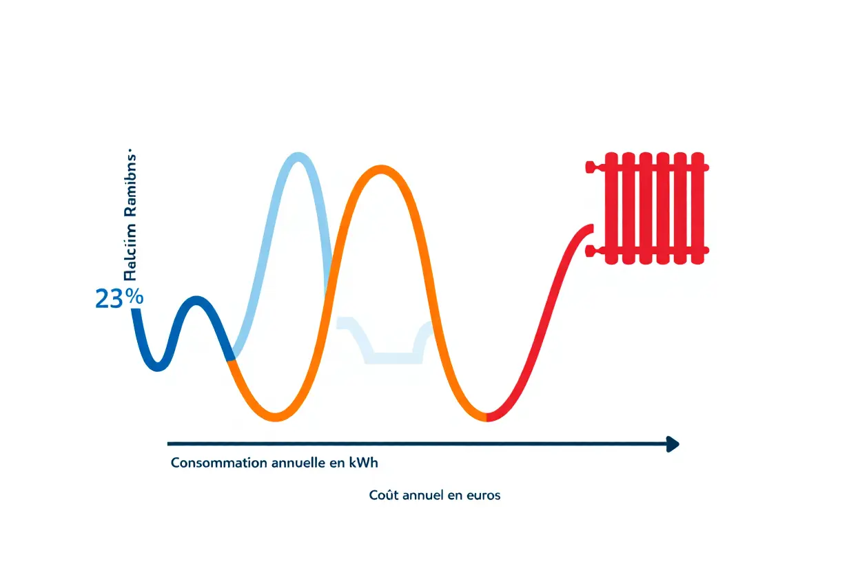 Comparaison consommation et coûts des systèmes de chauffage