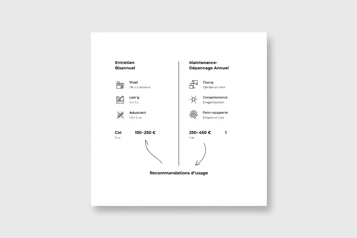 Comparaison contrats entretien