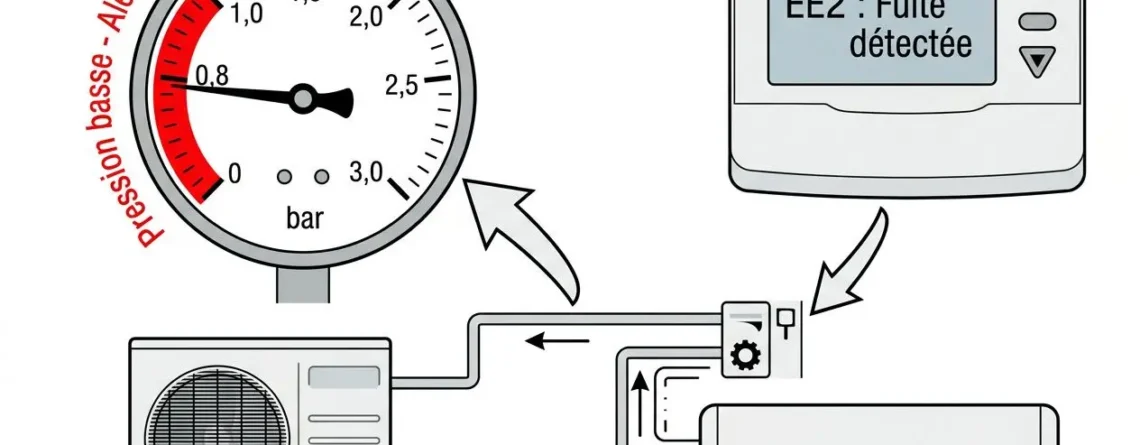 Diagnostic pression basse et codes erreur